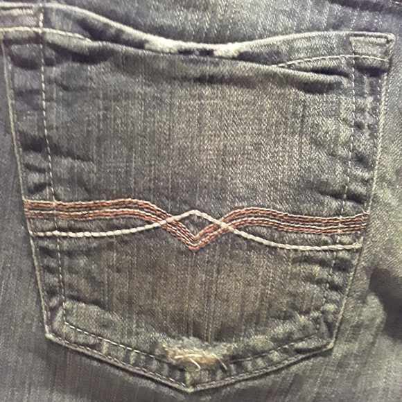 Lucky Brand Distressed Cropped Jeans Size 2 - Picture 4 of 7